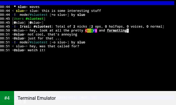 Terminal Emulator apk screenshot 4