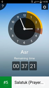 Salatuk (Prayer time) app screenshot 5