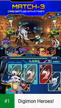 Digimon Heroes! app screenshot 1