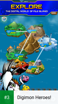 Digimon Heroes! app screenshot 3