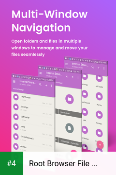 Root Browser File Manager apk screenshot 4