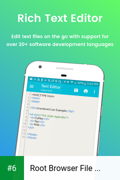 Root Browser File Manager apk screenshot 6