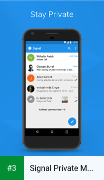 Signal Private Messenger app screenshot 3