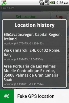 Fake GPS location apk screenshot 6