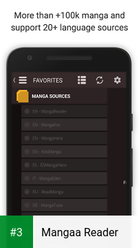 Mangaa Reader app screenshot 3