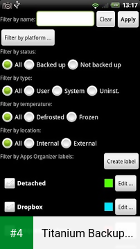Titanium Backup root apk screenshot 4