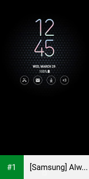[Samsung] Always On Display app screenshot 1