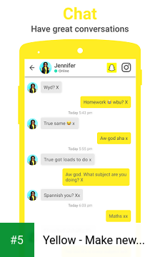 Yellow - Make new friends app screenshot 5