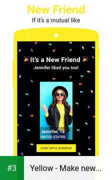 Yellow - Make new friends app screenshot 3