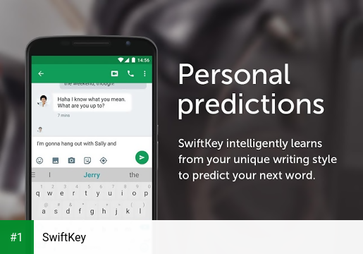 SwiftKey app screenshot 1