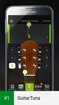 GuitarTuna app screenshot 1