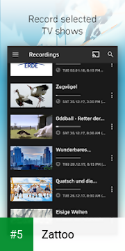 Zattoo app screenshot 5