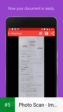 Photo Scan - Image Cropper app screenshot 5