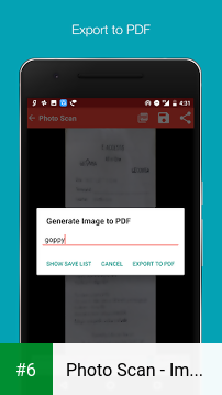 Photo Scan - Image Cropper apk screenshot 6