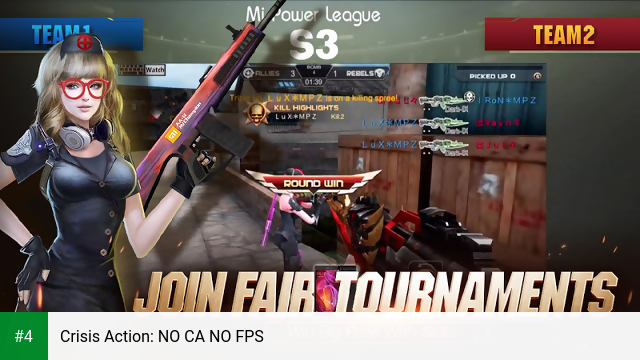 Crisis Action: NO CA NO FPS apk screenshot 4