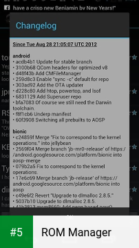 ROM Manager app screenshot 5