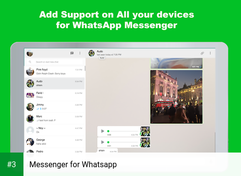 Messenger for Whatsapp app screenshot 3