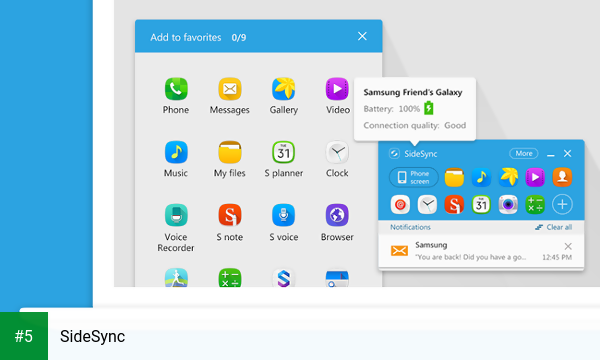 SideSync app screenshot 5