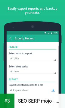 SEO SERP mojo - Rank Tracker app screenshot 3