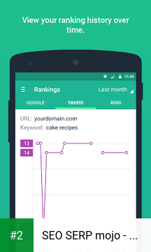 SEO SERP mojo - Rank Tracker apk screenshot 2