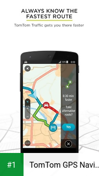 TomTom GPS Navigation Traffic app screenshot 1