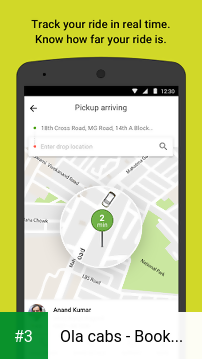 Ola cabs - Book taxi in India app screenshot 3