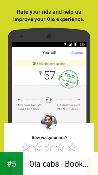 Ola cabs - Book taxi in India app screenshot 5