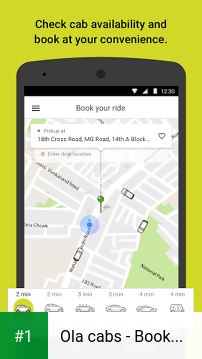 Ola cabs - Book taxi in India app screenshot 1