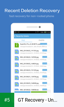 GT Recovery - Undelete,Restore app screenshot 5