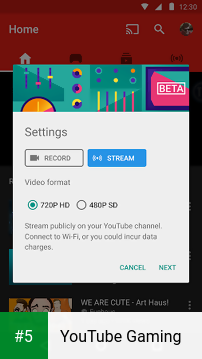 YouTube Gaming app screenshot 5