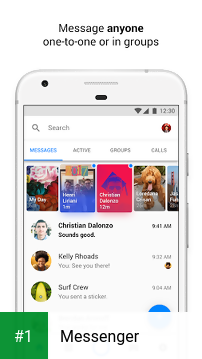 Messenger app screenshot 1