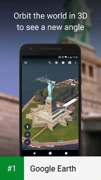 Google Earth app screenshot 1
