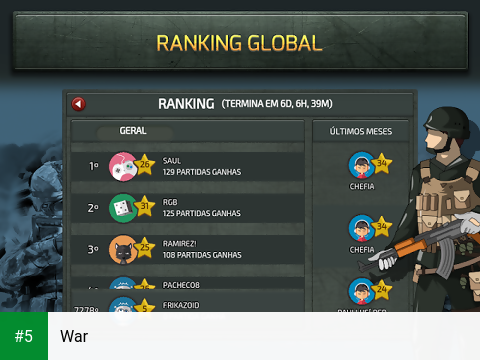 War app screenshot 5