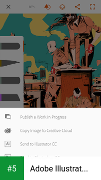 Adobe Illustrator Draw app screenshot 5