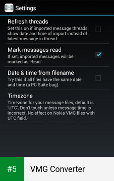 VMG Converter app screenshot 5