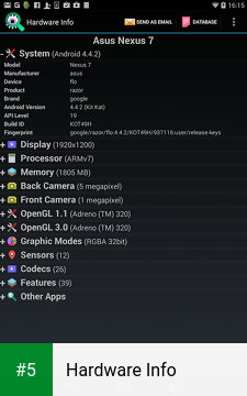 Hardware Info app screenshot 5