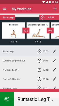 Runtastic Leg Trainer app screenshot 5