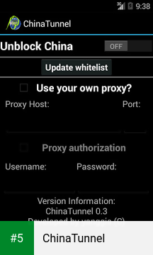 ChinaTunnel app screenshot 5