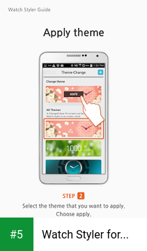 Watch Styler for Gear Fit app screenshot 5