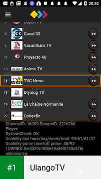 UlangoTV app screenshot 1