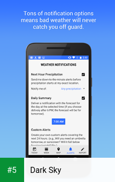 Dark Sky app screenshot 5