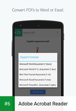 Adobe Acrobat Reader apk screenshot 6