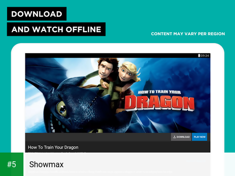 Showmax app screenshot 5