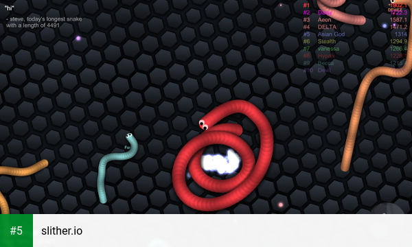slither.io app screenshot 5