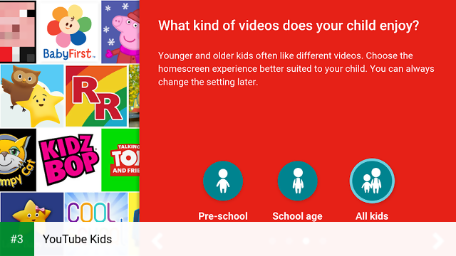 YouTube Kids app screenshot 3