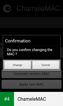 ChameleMAC apk screenshot 4