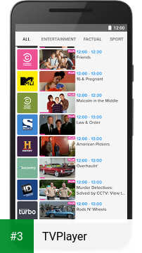TVPlayer app screenshot 3