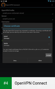 OpenVPN Connect apk screenshot 4