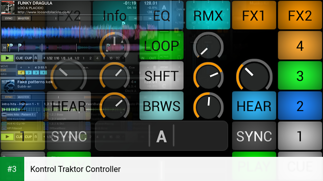 Kontrol Traktor Controller app screenshot 3