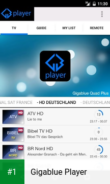 Gigablue Player app screenshot 1